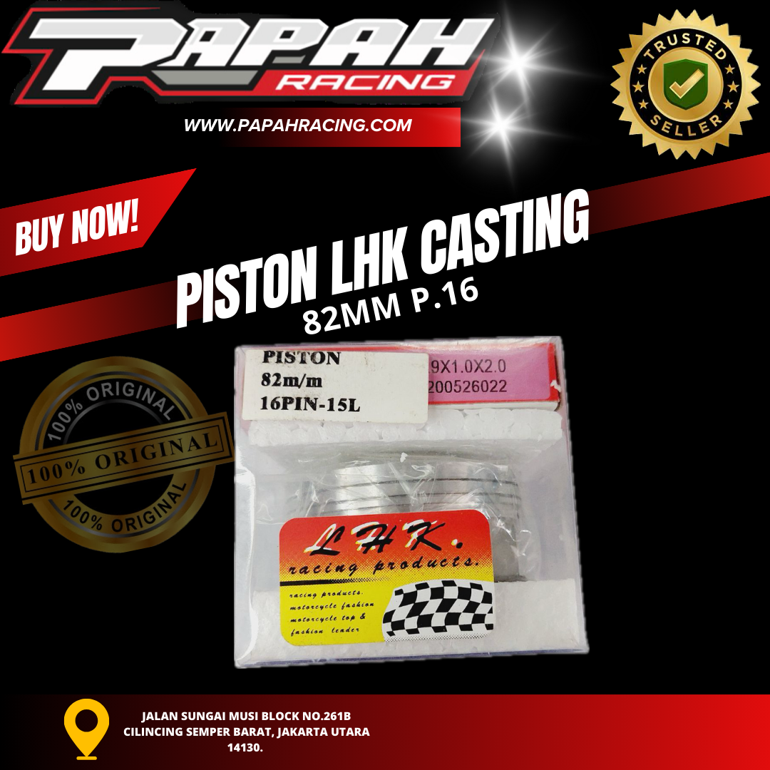 PISTON LHK CASTING DIAMETER 82 PEN 16 LHK